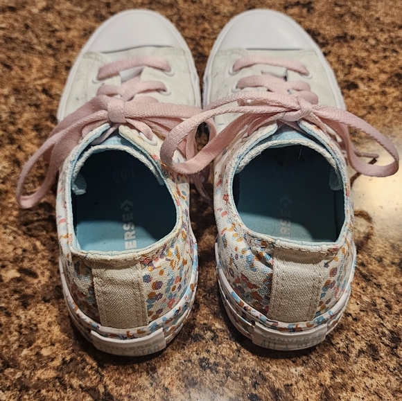 CONVERSE Chuck Taylor All Star Confetti Low Top - White - Size 3.5 - Picture 6 of 10